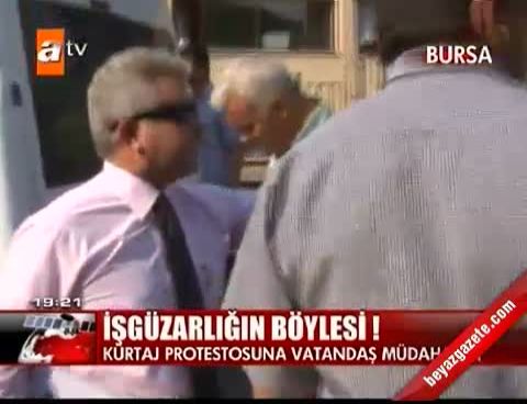 Kurtaj Eylemine Sivil Mudahale Atv Ana Haber Videolari