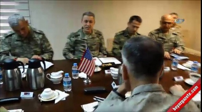 Genelkurmay Başkanı Akar, ABDli mevkidaşıyla Suriyeyi görüştü Genelkurmay Başkanı Akar, ABDli mevkidaşıyla Suriyeyi görüştü