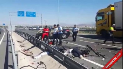 Kayseri'de katliam gibi kaza