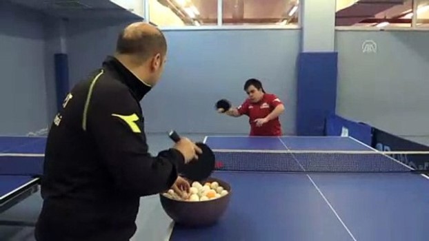 Down Sendromlu Sporcu Masa Tenisinde Dunya Sampiyonlugu Hedefliyor Samsun