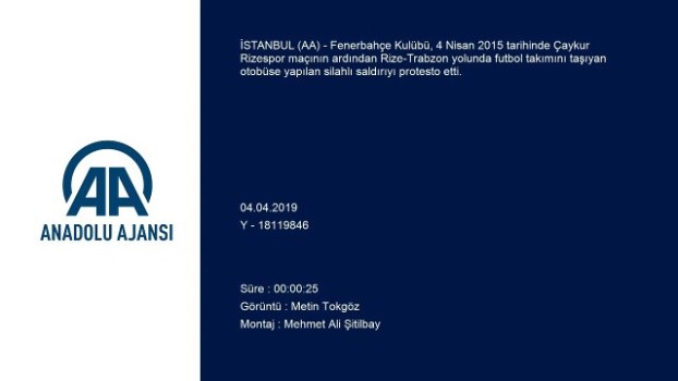 Fenerbahce 4 Nisan Saldirisini Unutmadi Istanbul