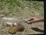 ilginc goruntu - Su Dolu Şişeyi Mercek Olarak Kullanmak Videosu