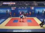 judo dunya kupasi - Bayan Sporcu Erkek Rakibini Pes Ettiriyor Videosu