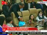 23 Nisan'da Başbakanlık Koltuğuna Oturan Minik Öğrenci Herkezi Güldürdü