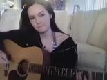 klasik gitar - Amatör Yabancının Müzik Çalışması Videosu