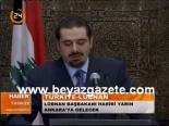 saad hariri - Lübnan Başbakanı Ankara'ya Gelecek Videosu