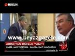 deniz baykal - Arınç'tan Düello Yanıtı Videosu