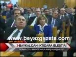 Baykal'dan İktidara Eleştiri