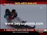 kayak merkezi - Tansu Çiller'in Aracı Kara Saplandı Videosu