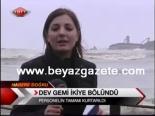 moldova - Dev Gemi İkiye Bölündü Videosu