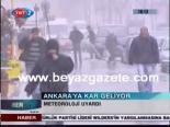 baskent - Ankara'ya Kar Geliyor Videosu