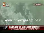 istanbul depremi - Marmara'da Korkutan Tahmin Videosu