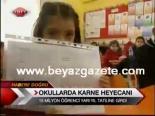 Okullarda Karne Heyecanı