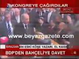 bdp kongresi - Bdp'den Bahçeli'ye Davet Videosu