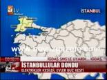 kar firtinasi - İstanbullular Dondu Videosu