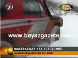 off road - Maceracılar Kar Sürüşünde Videosu