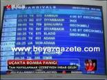 bomba ihbari - Uçakta Bomba Paniği Videosu