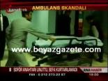ambulans soforu - Şoför Anahtarı Unuttu, Sefa Kurtarılamadı Videosu