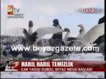 hava sicakligi - Kar Yağışı Durdu, Beyaz Mesai Başladı Videosu