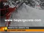 donma tehlikesi - Ulaşıma Kar Engeli Videosu