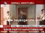 f tipi cezaevi - Öcalan:Sakın partiyi kapattırmayın Videosu