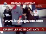 goztepe egitim ve arastirma hastanesi - Kiremitler uçtu çatı aktı Videosu