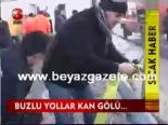 otobus kazasi - Buzlu yollar kan gölü Videosu