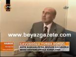 mevlut cavusoglu - Akpm Başkanlığına Seçilen Çavuşoğlu Sevgi Gösterileriyle Karşılandı Videosu