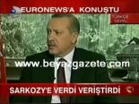 nicolas sarkozy - Başbakan'a Euronews'a konuştu Videosu
