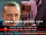 erken secim - Erdoğan:Söz konusu değil Videosu
