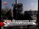 baskent - Başkentte Korkutan Kaza Videosu