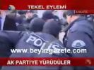 Tekel İşçileri Ak Parti'ye Yürüdü