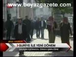 Suriye İle Yeni Dönem