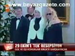 29 Ekim'e Tek Resepsiyon