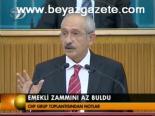Emekli Zammını Az Buldu