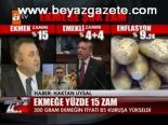 Ekmeğe Yüzde 15 Zam