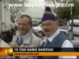 10 Ton Hamsi Dağıtıldı
