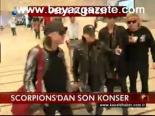 Scorpions'dan Son Konser