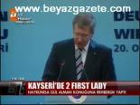 Kayseri'de 2 First Lady