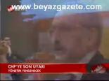 Chp'ye Son Uyarı