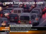 İstanbul'da Etkili Yağış