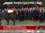 İlk Tören Anıtkabir'deydi