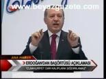Erdoğan'dan Başörtüsü Açıklaması
