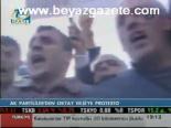 Ak Partililer'den Oktay Ekşi'ye Protesto
