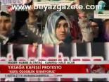 Yasağa Kafesli Protesto