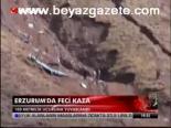Erzurum'da Feci Kaza