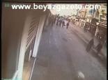 Taksim'deki Patlama Anı Güvenlik Kamerasında