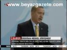 Erdoğan Merkel Görüşmesi