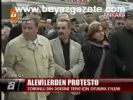 Alevilerden Protesto