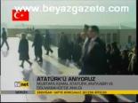 Atatürk Anıtkabir Ve Dolmabahçe'de Anıldı